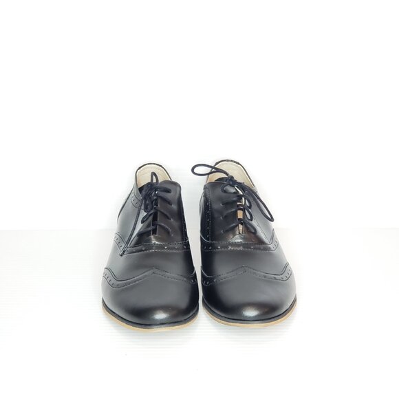 Zapato Black Leather Oxford - HAML6 - Picture 6 of 8